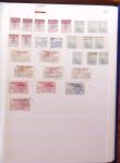 1849-1989, lot de 13 albums et classeurs comprenant