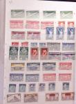 1849-1989, lot de 13 albums et classeurs comprenant
