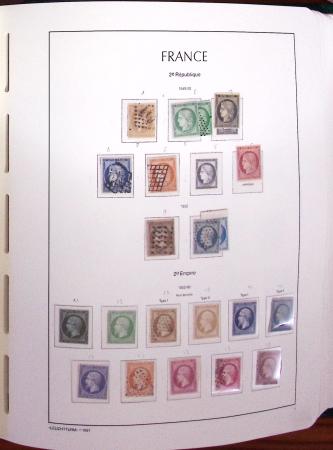 1849-1999, Collection de France en 4 albums Leuchtturm,