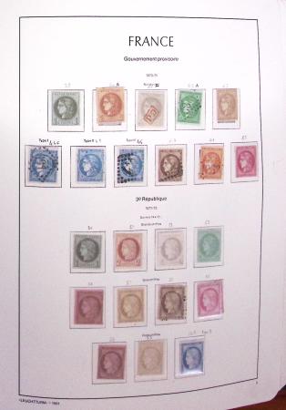 1849-1999, Collection de France en 4 albums Leuchtturm,