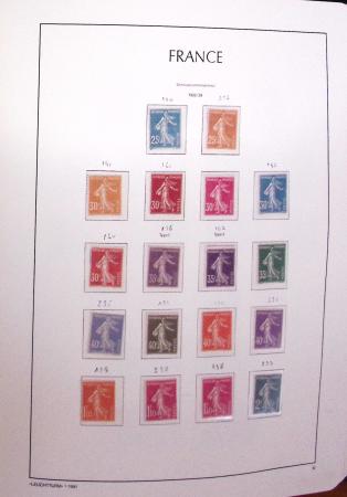 1849-1999, Collection de France en 4 albums Leuchtturm,