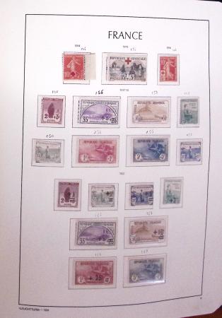 1849-1999, Collection de France en 4 albums Leuchtturm,