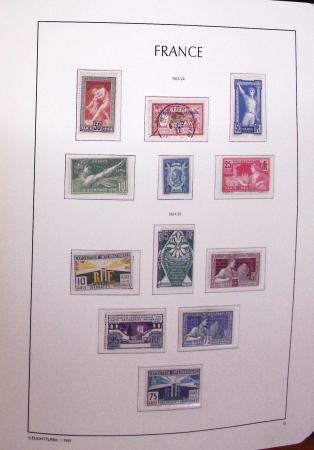 1849-1999, Collection de France en 4 albums Leuchtturm,