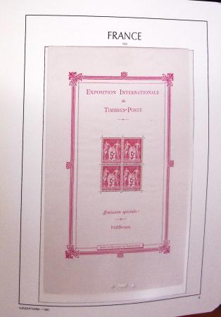 1849-1999, Collection de France en 4 albums Leuchtturm,