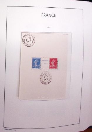 1849-1999, Collection de France en 4 albums Leuchtturm,