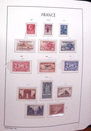 1849-1999, Collection de France en 4 albums Leuchtturm,