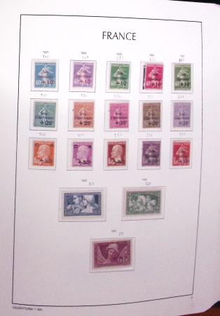 1849-1999, Collection de France en 4 albums Leuchtturm,