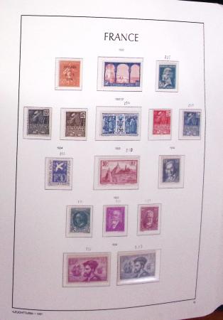 1849-1999, Collection de France en 4 albums Leuchtturm,