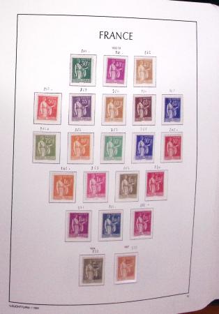 1849-1999, Collection de France en 4 albums Leuchtturm,
