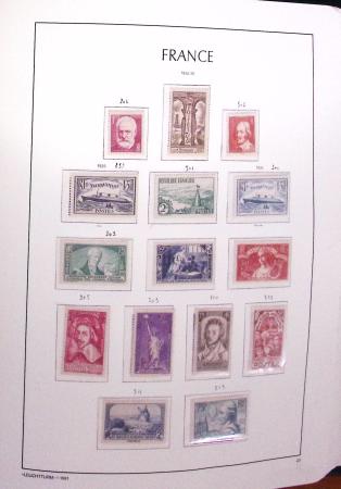 1849-1999, Collection de France en 4 albums Leuchtturm,