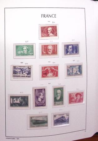 1849-1999, Collection de France en 4 albums Leuchtturm,