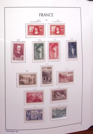 1849-1999, Collection de France en 4 albums Leuchtturm,
