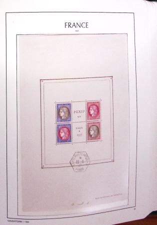 1849-1999, Collection de France en 4 albums Leuchtturm,