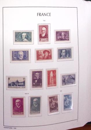 1849-1999, Collection de France en 4 albums Leuchtturm,