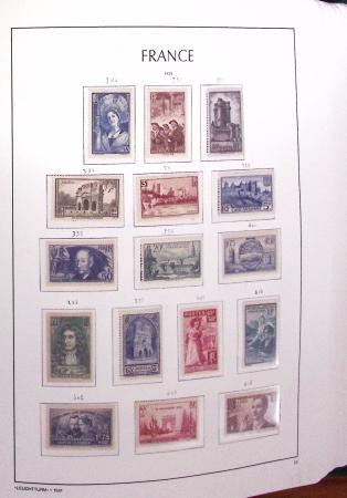 1849-1999, Collection de France en 4 albums Leuchtturm,