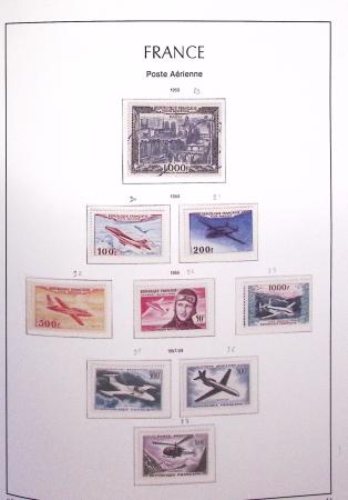 1849-1999, Collection de France en 4 albums Leuchtturm,