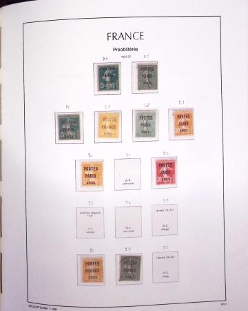 1849-1999, Collection de France en 4 albums Leuchtturm,