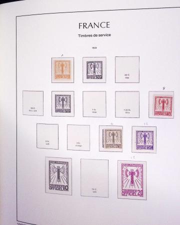 1849-1999, Collection de France en 4 albums Leuchtturm,