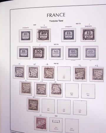 1849-1999, Collection de France en 4 albums Leuchtturm,