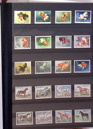 1937-2013, Lot de 16 classeurs avec faciale FRANCE et monde entier,