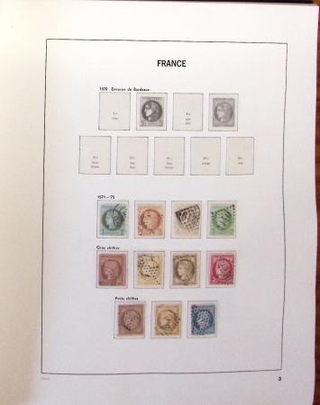 1876-2003, Collection de FRANCE en 7 albums Davo quasiment