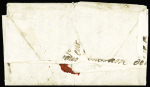 Lettre avec marque manuscrite "De la Rochelle" (1716 - L1A) + taxe manuscrite 12 sols, ind 17. TB