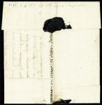 Petite MP "saintes" (17x2,5mm - 1772) + "Franc" manuscrit (ind 20 + ind 21). Rare et TB