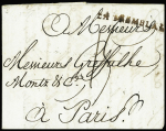 Lettre avec MP "La Tremblade"(52x4mm - 1790 - L n°2), ind 20. TB