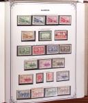 1924-1958, Collection de timbres neufs d'Algérie en