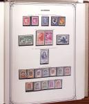 1924-1958, Collection de timbres neufs d'Algérie en