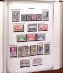 1924-1958, Collection de timbres neufs d'Algérie en