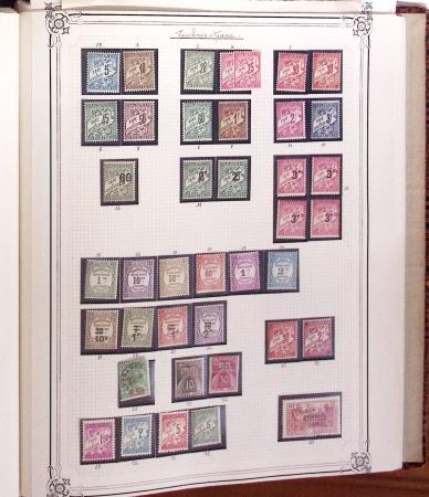 1924-1958, Collection de timbres neufs d'Algérie en