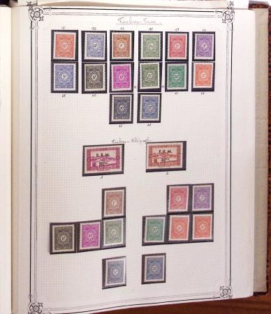 1924-1958, Collection de timbres neufs d'Algérie en