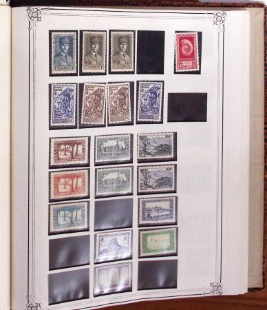 1924-1958, Collection de timbres neufs d'Algérie en