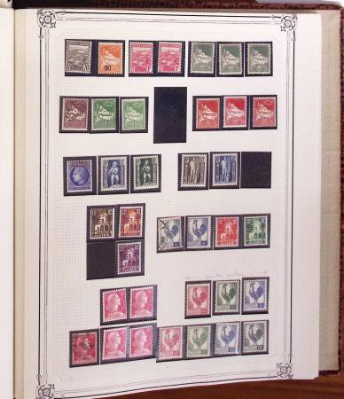 1924-1958, Collection de timbres neufs d'Algérie en