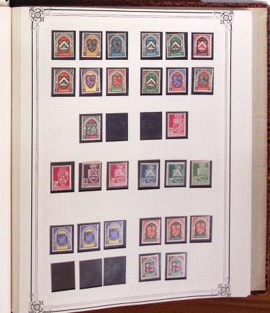 1924-1958, Collection de timbres neufs d'Algérie en