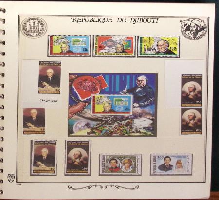 1924-1958, Collection de timbres neufs d'Algérie en