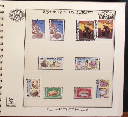 1924-1958, Collection de timbres neufs d'Algérie en