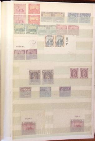 1920-1957, Collection de Sarre en 1 classeur, essentiellement