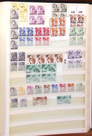 1920-1957, Collection de Sarre en 1 classeur, essentiellement