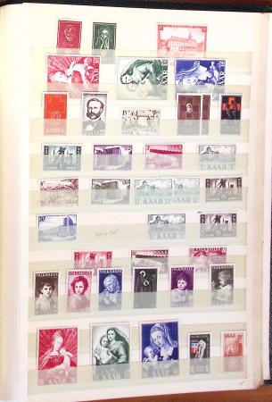 1920-1957, Collection de Sarre en 1 classeur, essentiellement
