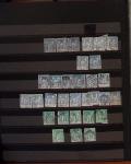 1862-1992, Collection et stock en 10 classeurs, essentiellement