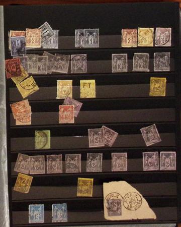 1862-1992, Collection et stock en 10 classeurs, essentiellement