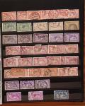 1862-1992, Collection et stock en 10 classeurs, essentiellement