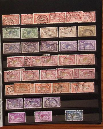 1862-1992, Collection et stock en 10 classeurs, essentiellement
