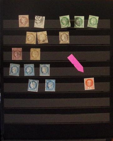 1862-1992, Collection et stock en 10 classeurs, essentiellement