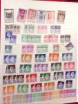 1862-1992, Collection et stock en 10 classeurs, essentiellement
