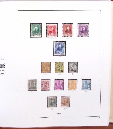 1891-2001, Plusieurs collections dont une de MONACO