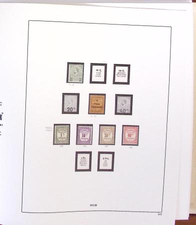 1891-2001, Plusieurs collections dont une de MONACO