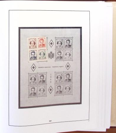 1891-2001, Plusieurs collections dont une de MONACO